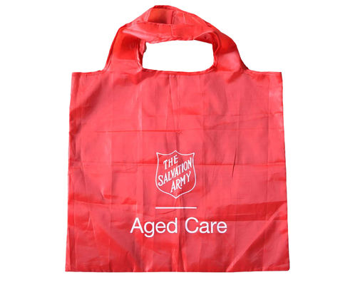 Recycled Material Foldable RPET Shopper Bag Custom Made With Pouch