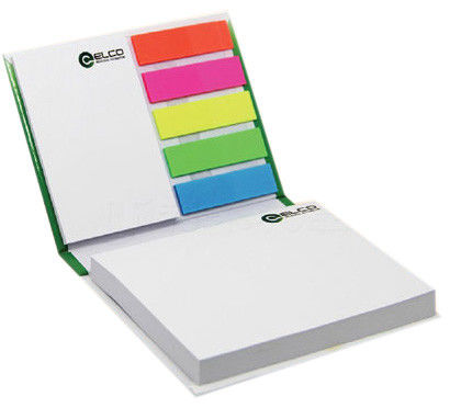 Hard Cover Custom Made Multilingual Office Sticky Notes Neon Sheets
