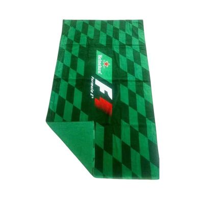 400gsm Double Side Printed Cotton Sports Towel For Sports Activities
