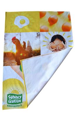180gsm 240gsm Full Color Printed Cotton Tea Towels For Promotion