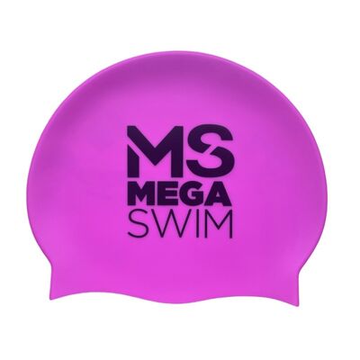 Promotional Kids Adults Size Silicone Swimming Cap With Custom Printing