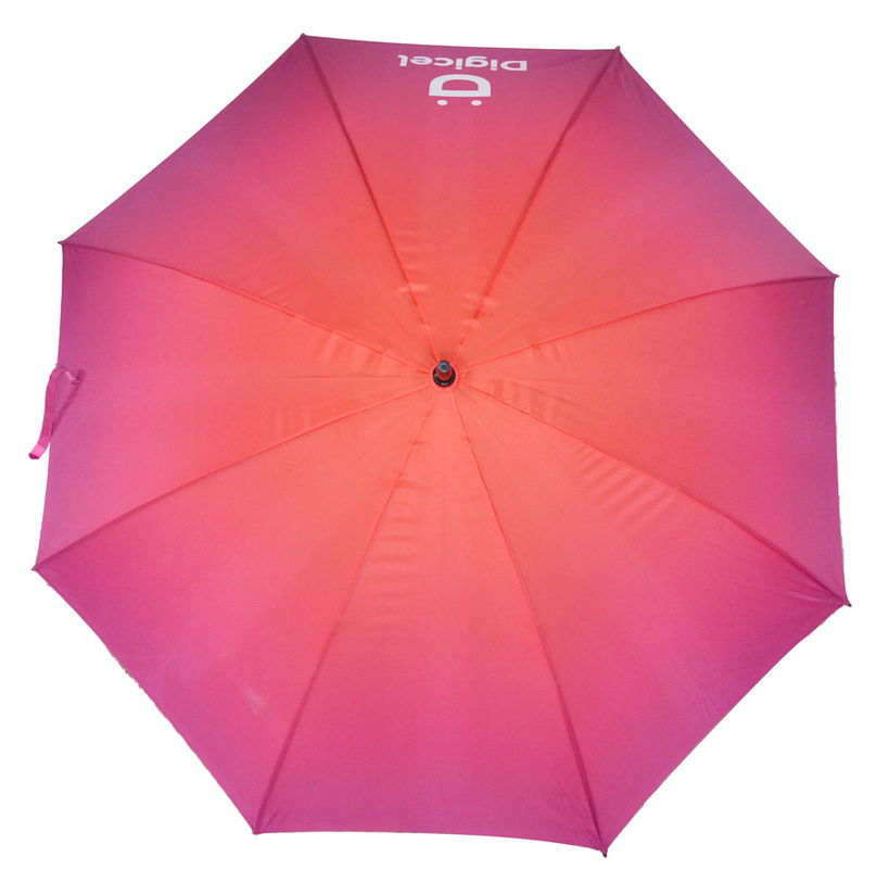 27" Fiberglass Sublimation Straight Umbrella Outdoor Custom Made