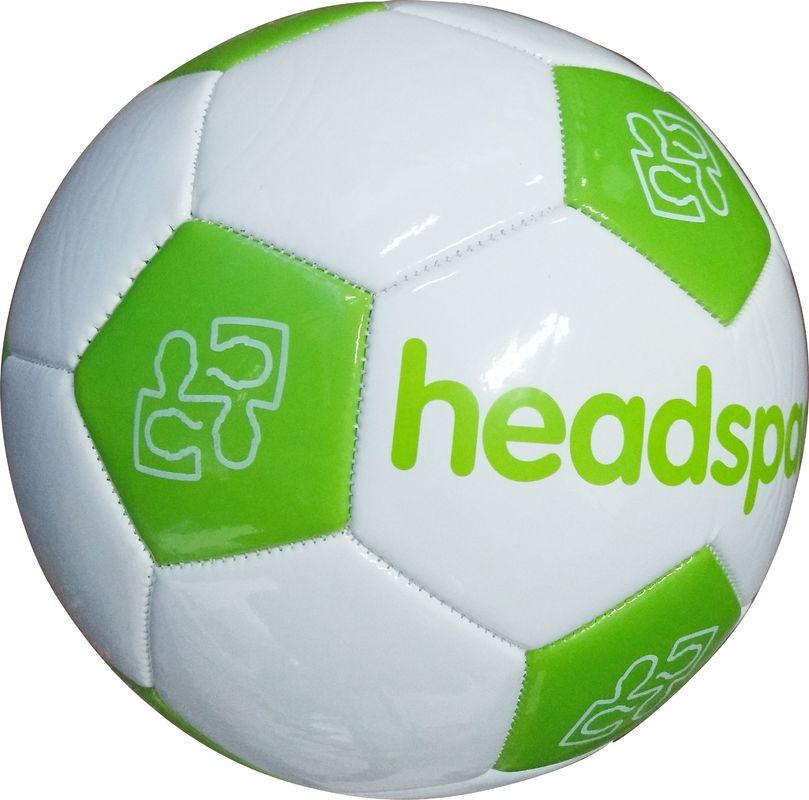 Custom Branding Size 5 Soccer Balls PVC Or PU Material For Promotions