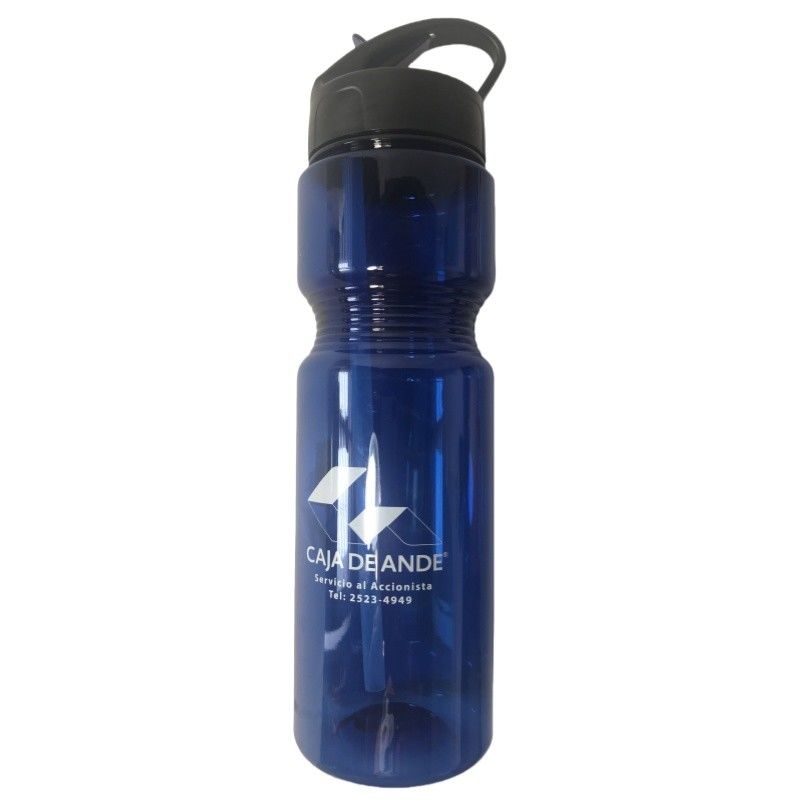 Custom Printed Resuable Plastic PET Water Bottles Made From Recyclable Material